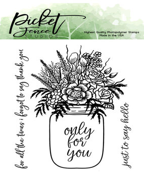 Picket Fence Studios Forgot to Say Thank You Clear Stamps (F-112) Picket Fence Studios Forgot to Say Thank You Clear Stamps (F-112)