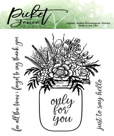 Picket Fence Studios Forgot to Say Thank You Clear Stamps (F-112) Picket Fence Studios Forgot to Say Thank You Clear Stamps (F-112)