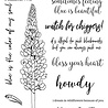 Picket Fence Studios A Bluebonnet Clear Stamps (F-118) Picket Fence Studios A Bluebonnet Clear Stamps (F-118)