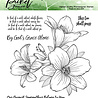 Picket Fence Studios Lilly Boquet Clear Stamps (F-108) Picket Fence Studios Lilly Boquet Clear Stamps (F-108)