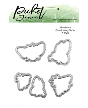 Picket Fence Studios I Bee Fierce Dies (A-142D) Picket Fence Studios I Bee Fierce Dies (A-142D)