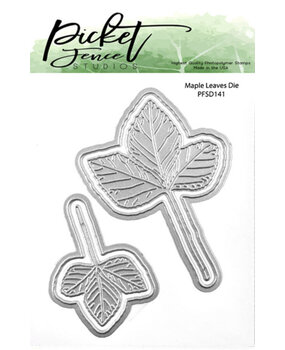 Picket Fence Studios Maple Leaves Die (PFSD-141) Picket Fence Studios Maple Leaves Die (PFSD-141)