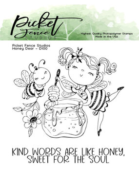 Picket Fence Studios Honey Dear Clear Stamps (D-100) Picket Fence Studios Honey Dear Clear Stamps (D-100)