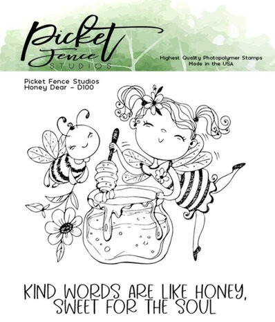Picket Fence Studios Honey Dear Clear Stamps (D-100) Picket Fence Studios Honey Dear Clear Stamps (D-100)