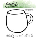 Picket Fence Studios I Like Big Ones Clear Stamps (T-109)