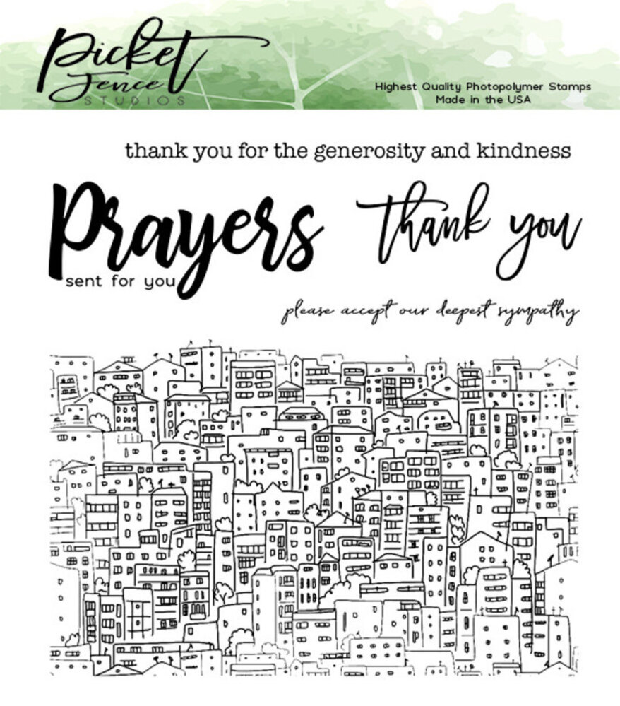 Picket Fence Studios Neighborhood Clear Stamps (ST-101) Picket Fence Studios Neighborhood Clear Stamps (ST-101)