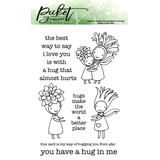 Picket Fence Studios I am a Hugger Clear Stamps (SF-104)