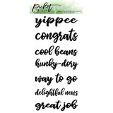 Picket Fence Studios Ways To Say Congrats Clear Stamps (S-116)