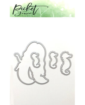 Picket Fence Studios I am a Mermaid Die (OC-103D) Picket Fence Studios I am a Mermaid Die (OC-103D)