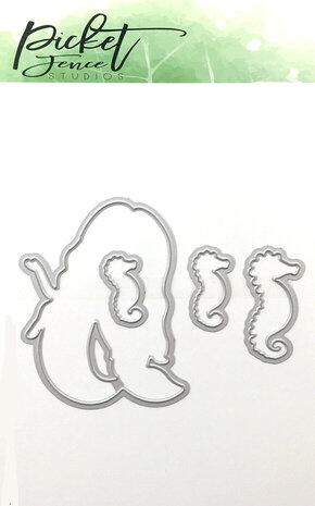 Picket Fence Studios I am a Mermaid Die (OC-103D) Picket Fence Studios I am a Mermaid Die (OC-103D)