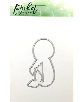 Picket Fence Studios Little Coral Girl Die (OC-101D) Picket Fence Studios Little Coral Girl Die (OC-101D)