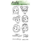 Picket Fence Studios Girls of All Seasons Clear Stamps (KIDS-101)