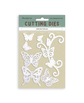 Stamperia Cutting Dies A6 Swirly Butterflies (SFT07)