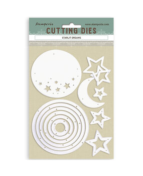 Stamperia Cutting Dies A5 Starlit Dreams (SFT09)