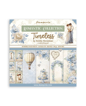 Stamperia Timeless 8x8 Inch Paper Pack (SBBS127) Stamperia Timeless 8x8 Inch Paper Pack (SBBS127)