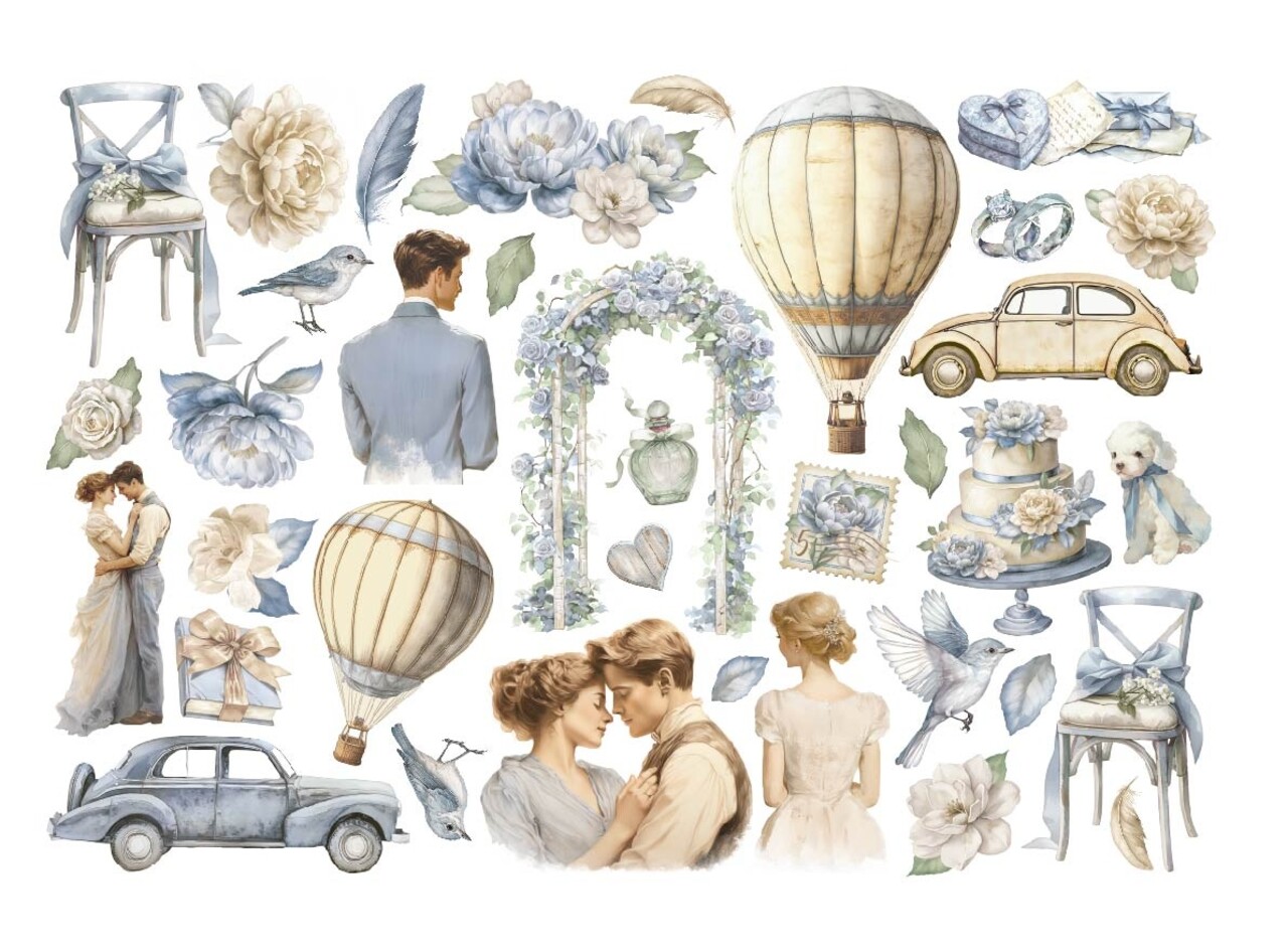 Stamperia Timeless Ephemera (DFLCT64) Stamperia Timeless Ephemera (DFLCT64)