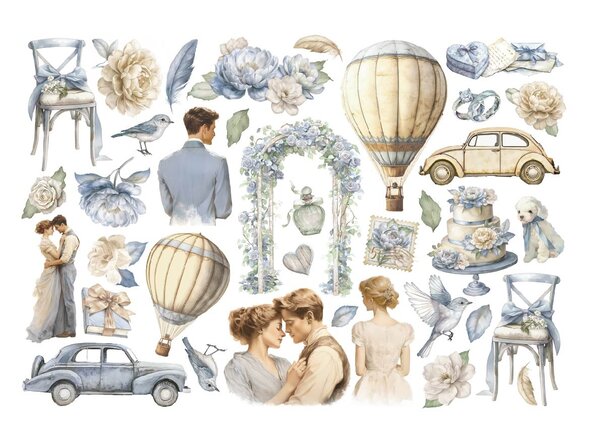 Stamperia Timeless Ephemera (DFLCT64) Stamperia Timeless Ephemera (DFLCT64)