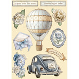 Stamperia Timeless Wooden Shapes A5 (KLSP184)