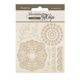 Stamperia Timeless Decorative Chips Lace (SCB265)