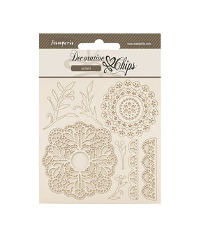 Stamperia Timeless Decorative Chips Lace (SCB265)