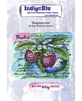 IndigoBlu Raspberries A6 Rubber Stamps (IND0865) IndigoBlu Raspberries A6 Rubber Stamps (IND0865)
