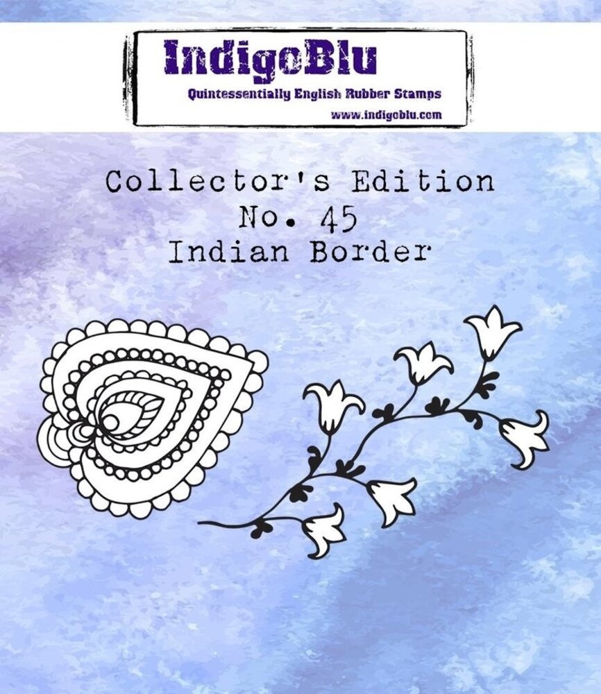 IndigoBlu Collector's No. 45 Indian Border (IND0708) IndigoBlu Collector's No. 45 Indian Border (IND0708)