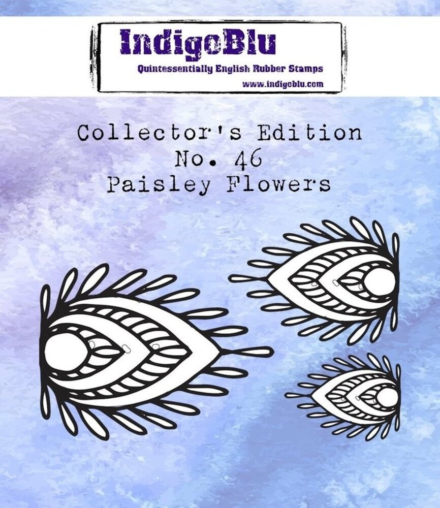 IndigoBlu Collector's No. 46 Paisley Flowers (IND0709)