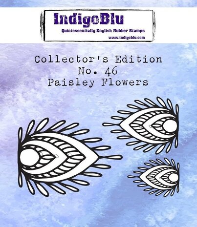 IndigoBlu Collector's No. 46 Paisley Flowers (IND0709)
