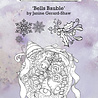 IndigoBlu Bells Bauble A6 Rubber Stamps (IND0667) IndigoBlu Bells Bauble A6 Rubber Stamps (IND0667)
