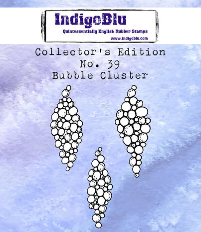 IndigoBlu Collectors Edition 39 Rubber Stamp - Bubble Cluster (IND0626)