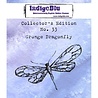IndigoBlu Collectors Edition 33 Rubber Stamp - Grunge Dragonfly (IND0590) IndigoBlu Collectors Edition 33 Rubber Stamp - Grunge Dragonfly (IND0590)