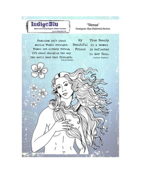IndigoBlu Venus A5 Rubber Stamp (IND0568) IndigoBlu Venus A5 Rubber Stamp (IND0568)