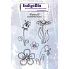 IndigoBlu Fleurs II A6 Rubber Stamp (IND0507) IndigoBlu Fleurs II A6 Rubber Stamp (IND0507)
