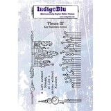 IndigoBlu Fleurs III A6 Rubber Stamp (IND0508)