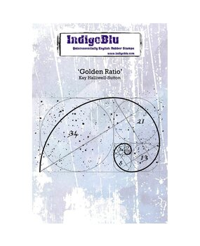IndigoBlu Golden Ratio A6 Rubber Stamp (IND0502PC) IndigoBlu Golden Ratio A6 Rubber Stamp (IND0502PC)