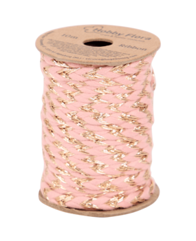 Hobby Flora Gevlochten Lint Roze (3210645)