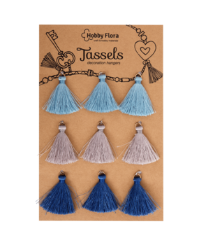 Hobby Flora Tassels Blue (3210765)