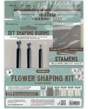 Stamperia Assortment of Flower Shaping (SFTX01)