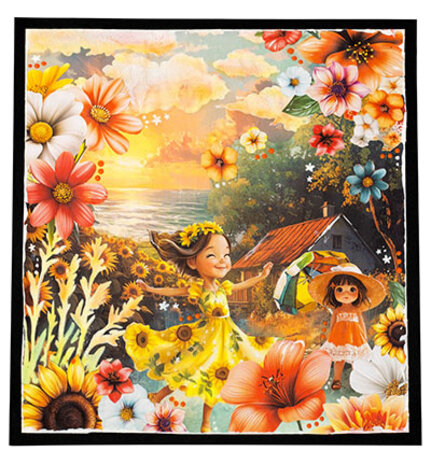 Studio Light Summer Beauty 8x8 Inch Collage Paper Pad (SL-ES-CPP376) Studio Light Summer Beauty 8x8 Inch Collage Paper Pad (SL-ES-CPP376)