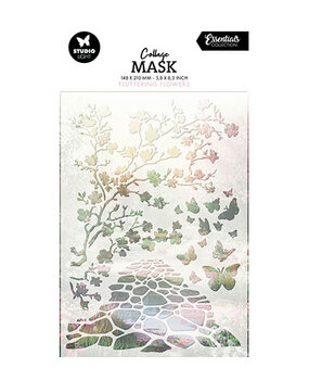 Studio Light Essentials Fluttering Flowers Masking Stencil (SL-ES-MASK363)