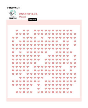 Creative Craftlab Essentials Hearts Masking Stencil (CCL-ES-MASK370) Creative Craftlab Essentials Hearts Masking Stencil (CCL-ES-MASK370)