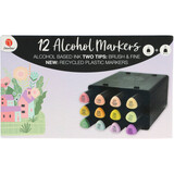 DécoTime 12 Alcohol Markers Pastel Violet (3005439)