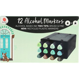 DécoTime 12 Alcohol Markers Spectrum Green (3005439)