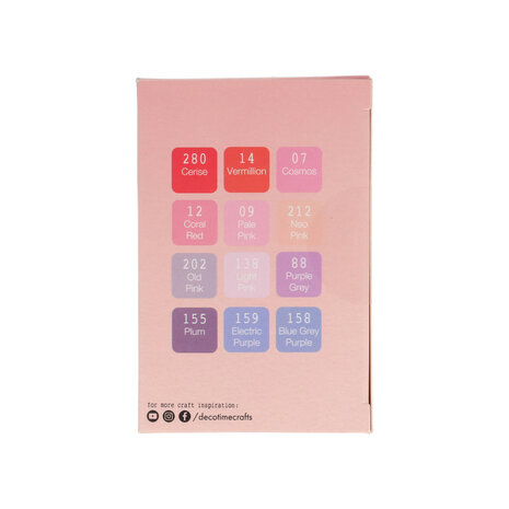 DécoTime 12 Alcohol Markers Neo Pink (3005439) DécoTime 12 Alcohol Markers Neo Pink (3005439)