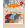 Marianne Design PRE-ORDER Hi Handsome! A4 Pretty Papers Bloc (PK9208) Marianne Design PRE-ORDER Hi Handsome! A4 Pretty Papers Bloc (PK9208)