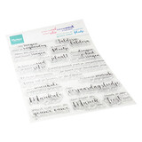 Marianne Design Clear Stamps Falderie Faldera (CS1173)