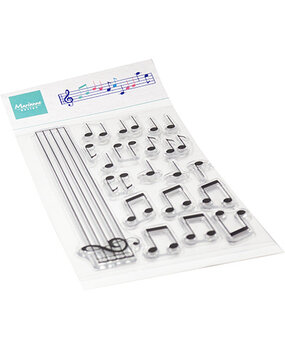 Marianne Design Clear Stamps Musical Notes (CS1175) Marianne Design Clear Stamps Musical Notes (CS1175)