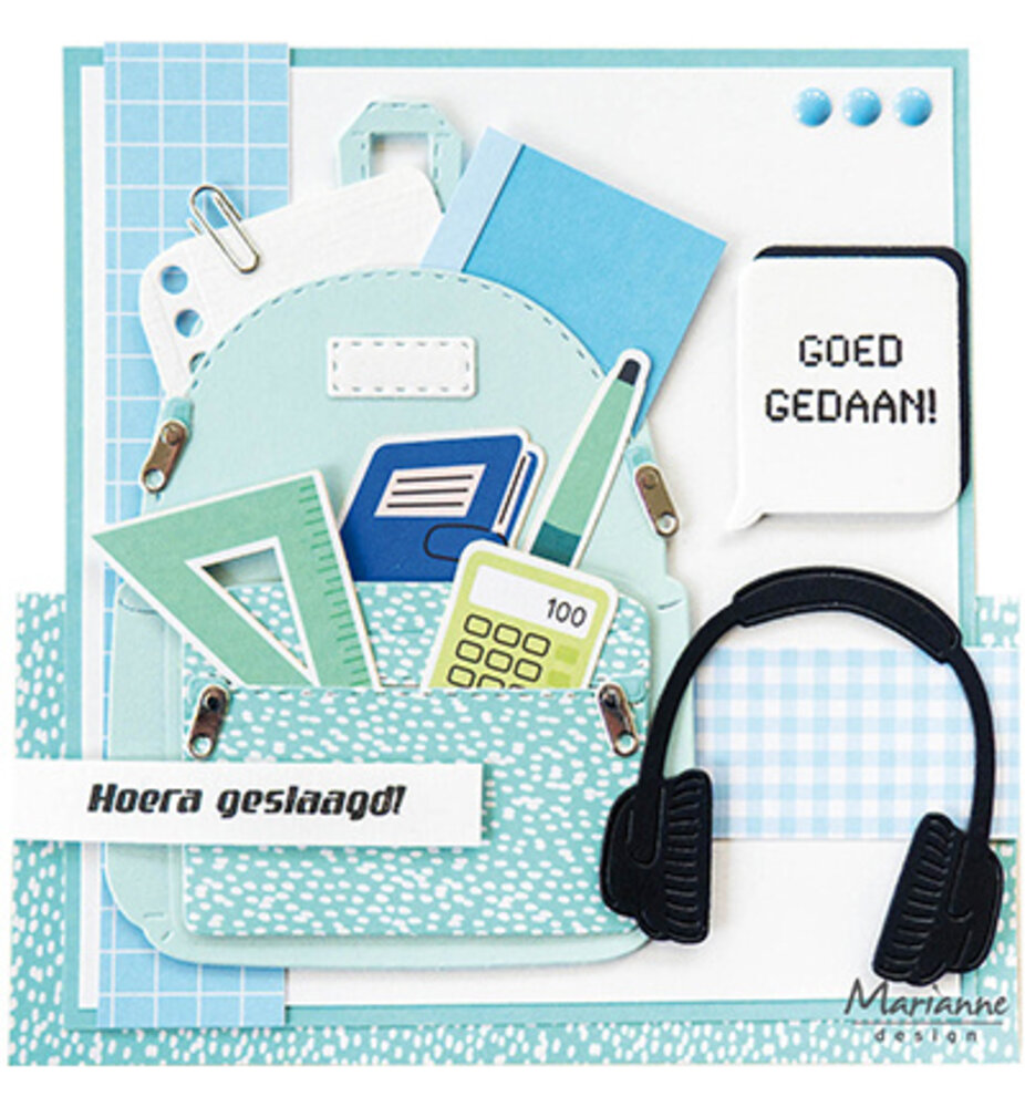 Marianne Design Collectables Backpack (COL1575) Marianne Design Collectables Backpack (COL1575)