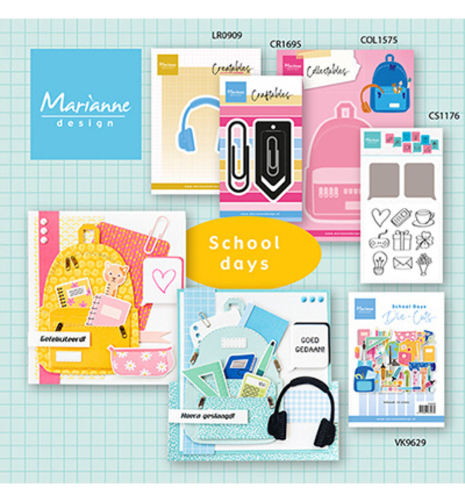 Marianne Design Collectables Backpack (COL1575) Marianne Design Collectables Backpack (COL1575)