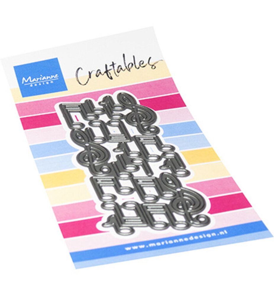 Marianne Design Craftables Punch die XL Music (CR1694)